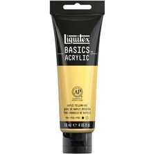 Liquitex Basics Acrylic 118ML Akrilik Boya Naples Yellow Hue 601