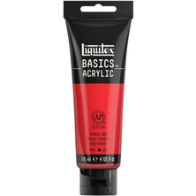 Liquitex Basics Acrylic 118ML Akrilik Boya Pyrrole Red 321