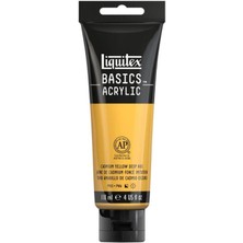 Liquitex Basics Acrylic 118ML Akrilik Boya Cadmium Yellow Deep Hu