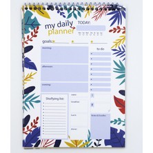 E&d Art Üstten Spiralli Daily Planner A5 Günlük Planlayıcı - Flow