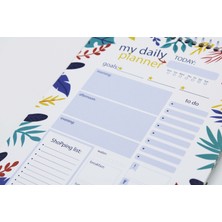 E&d Art Üstten Spiralli Daily Planner A5 Günlük Planlayıcı - Flow