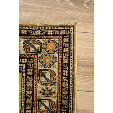 Linada Carpet Anatolia El Dokuma Halısı - Yastık Boy - Doğal Yün, Geleneksel Motifler - LEH42875044