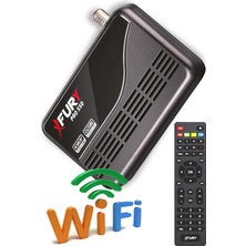 Fury Pro 550 Tkgs'li Çanaklı-Çanaksız Wi-Fi Dahil Full Hd Sınırsız Sineme Paketli Tak Çalıştır Uydu Alıcısı