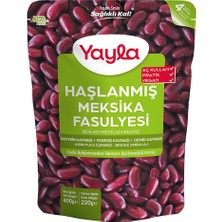Yayla Haşlanmış Meksika Fasulyesi (400 gr) x6 Adet