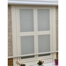 Plised Home Yeni Sezon Çift Mekanizmalı Tül Stor 3507