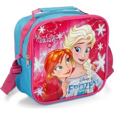 Frozen Elsa Lisanslı 3lü Okul Seti Beslenme Çantası + Yemek Kabı + Suluk Set