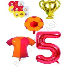 Bal10 Dünyası Galatasaray Konsept Balon Seti Yaş 5