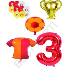 Best Parti Galatasaray Konsept Balon Seti Yaş 3