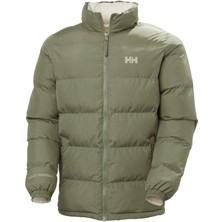 Helly Hansen  Yu 23 Reversible Puffer Yeşil Erkek Çift Taraflı Mont