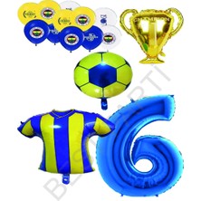 Best Parti Fenerbahçe Konsept Balon Seti Yaş 6