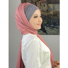 Pembe Kaz Büzgülü Şal