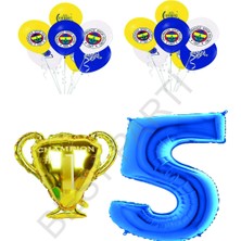 Best Parti Fenerbahçe Sarı Lacivert Doğum Günü Konsepti Yaş 5