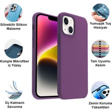 CepStok Apple iPhone 14 Kılıf Lansman Premium Silinebilir Silikon