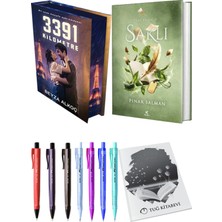 Saklı Ciltli ve 3391 Kilometre Film Özel Baskı Ciltli Beyza Alkoç 2li Set + Hediyeli