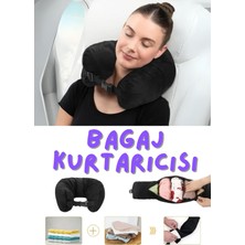 Travel Solutions Gizli Seyahat Çantası: Doldurulabilir Boyun Yastığı