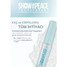 Transparent Eyebrow & Eyelash Mascara - Transparan Kaş ve Kirpik Maskarası 3 Adet