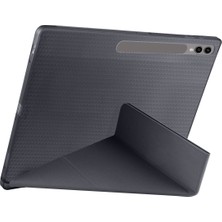 Apsuwa Samsung Galaxy Tab S10 Ultra Kılıf Tri Folding Kalem Bölmeli Standlı Kılıf