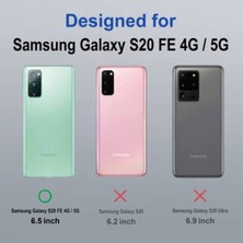 Teknomoda Samsung Galaxy S20 Fe Kılıf Sararmaz Slim Magsafe Wireless Kablosuz Şarj Uyumlu Manyetik Şeffaf Kapak