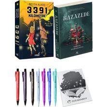 Kazazede 2 ve 3391 Kilometre Beyza Alkoç 2li Set + Hediyeli