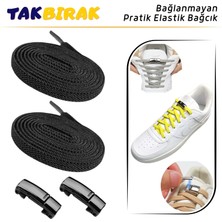 Yefer Store Tak Bırak Manyetikli Bağcık, Mıknatıslı, Elastik, Pratik 1 Çift Bağcık