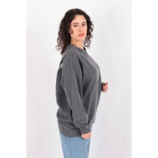 Kadın Sweat W0010777 Antrasit