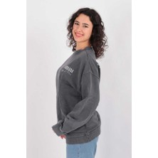 Kadın Sweat W0010777 Antrasit