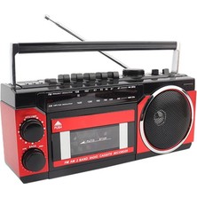 Knstar Puxing PX-250BT Müzik Seti Fm Radyo-Usb-Mp3 Player-Bluetooth Kaset Çalar