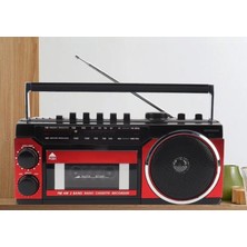 Knstar Puxing PX-250BT Müzik Seti Fm Radyo-Usb-Mp3 Player-Bluetooth Kaset Çalar