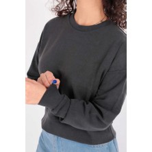 Kadın Sweat S0016589 Antrasıt