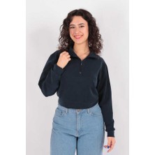 Kadın Sweat W0011056 Lacivert