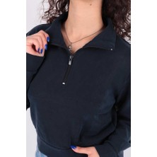 Kadın Sweat W0011056 Lacivert