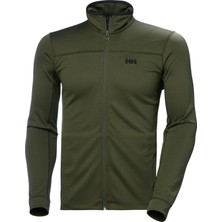 Helly Hansen Swift Midlayer Yeşil Erkek Fermuarlı Sweatshirt