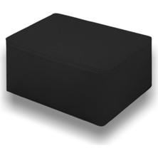 La Home Concept 7 Adet Siyah Küçük Boy Baza Altı Yorgan Ve Kıyafet Hurcu 30x22,5x20