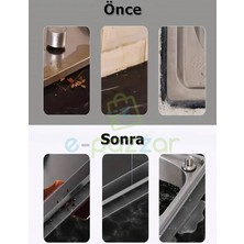 Epazzar 3 mt x 5 cm Waterproof Ocak Eviye Lavabo Küvet Klozet Derz Arası Şeffaf Nano Su Sızdırmaz Bant