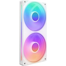 Nzxt F240 Rgb Beyaz 240 mm Fan 2 'li RF-U24HF-W1