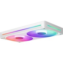 Nzxt F240 Rgb Beyaz 240 mm Fan 2 'li RF-U24HF-W1