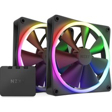 Nzxt F140 Rgb Siyah 120 mm Fan (2 'li Set) RF-R14DF-B1