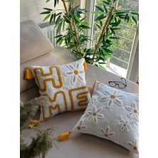 En Gözde Home Punch Nakışlı 2 Adet Kırlent Kılıfı