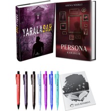 Persona Karanlık Ciltli ve Ephesus Yayınları Yaralasar 3 Ciltli Maral Atmaca 2li Set
