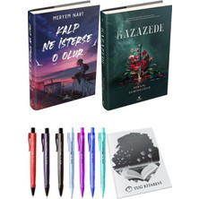 Kazazede 2 Ciltli ve Kalp Ne Isterse O Olur 1 Ciltli Meryem Nart 2li Set