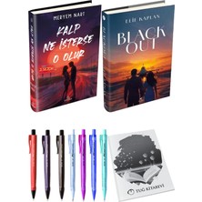 Blackout Ciltli ve Kalp Ne Isterse O Olur 2 Ciltli Meryem Nart 2li Set