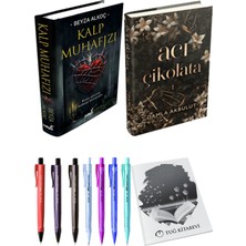 Acı Çikolata Ciltli ve Kalp Muhafızı 1 Ciltli Beyza Alkoç 2li Set