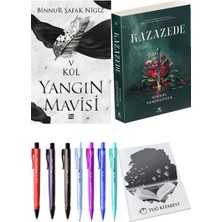 Kazazede 2 ve Dokuz Yayınları Yangın Mavisi 5 Kül Binnur Şafak Nigiz