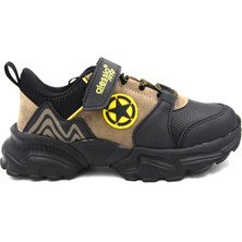 Alessio T-021 Cırlı Hafif Taban Çocuk Outdoor Siyah Kum