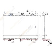 Unicore  Fiesta Motor Radyatörü (2008-2012) 1.4l Duratec CM00149