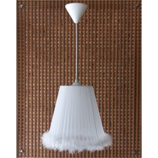 Woodhub Beyaz Öykü Yatak Odası Çocuk Odası Genç ve Bebek Odası Avize Aydınlatma Sarkıt