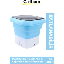 Enerji Tasarruflu Basit Kontrol Panel Az Yer Kaplayan Taşınabilir Katlanabilir Mini Çamaşır Makinesi