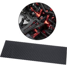 Lonni Düz Dokuma Karbon Fiber Panel Sayfası 0.5mm/1mm/2mm/3mm Drone Çerçeveleri Için 125X75X1MM (Yurt Dışından)