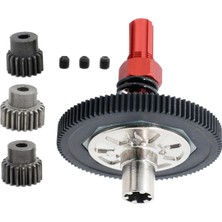 Lonni 91T Düz Dişli ve 17T/19T/21T Typhoon 1/10 Kırmızı (Yurt Dışından)