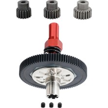 Lonni 91T Düz Dişli ve 17T/19T/21T Typhoon 1/10 Kırmızı (Yurt Dışından)
